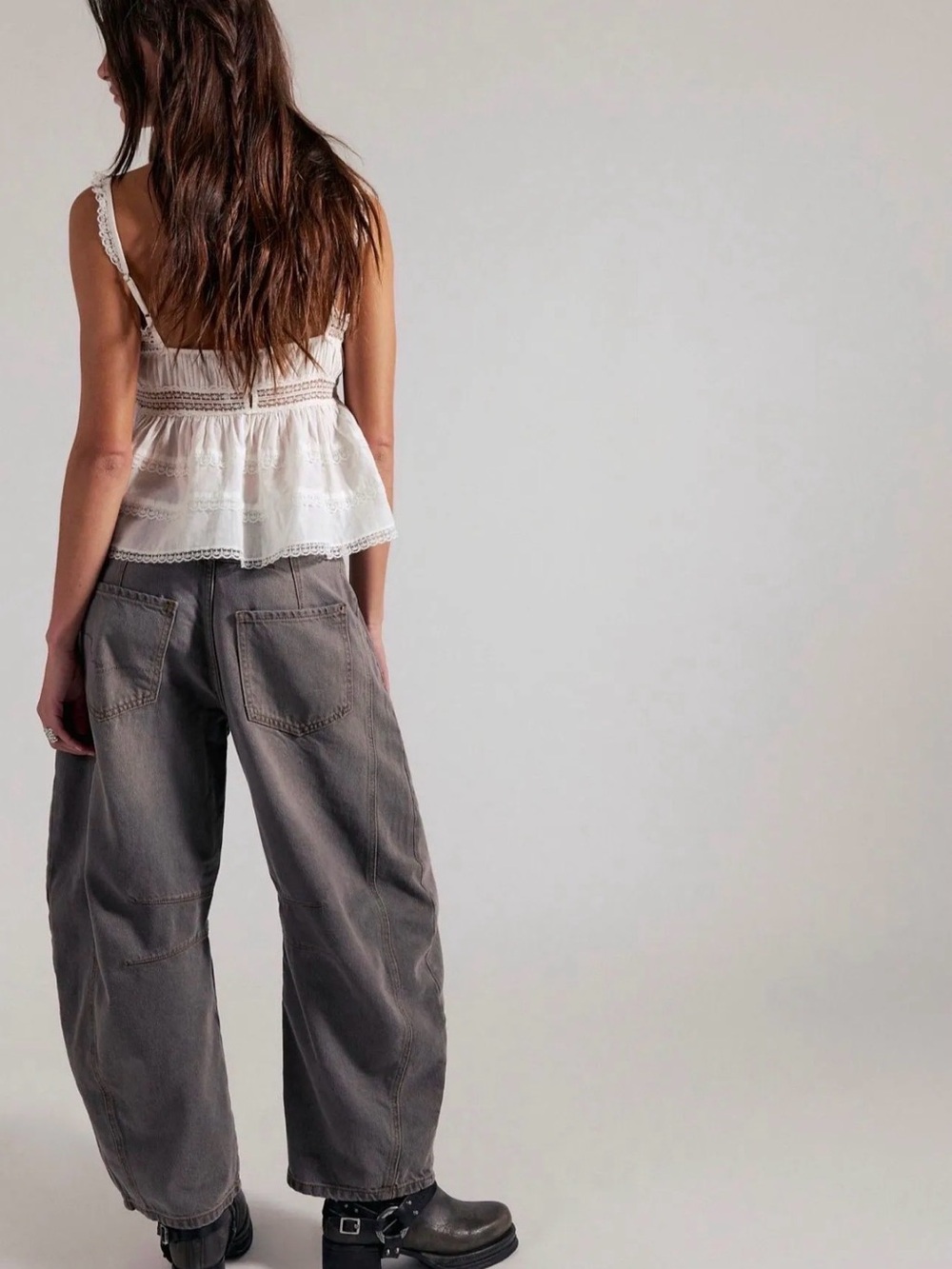 We The Free Mid Rise Barrel Jeans